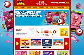 Sun Bingo – homepage