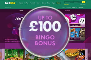 First Deposit Bonus Offer at Bet365 Bingo