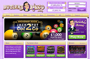 Landing the Butler's Home Page