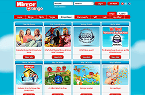 The Exclusive Deals & Promos at Mirror Bingo