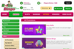 Many promotions to choose from